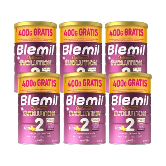 Blemil Optimum Evolution 2 Fórmula Preço Especial, 6X1200 g