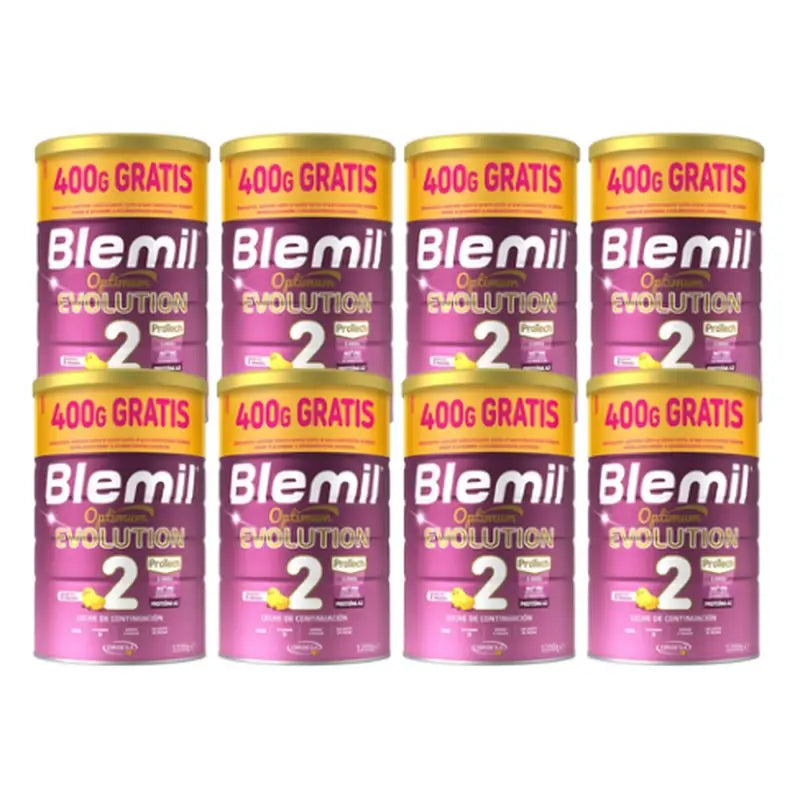 Blemil Optimum Evolution 2 Fórmula Preço Especial, 8X1200g