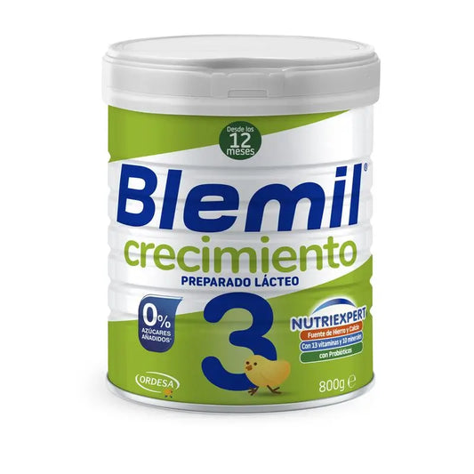 Blemil Plus 3 Crescimento 0% Açúcar Adicionado, 800g