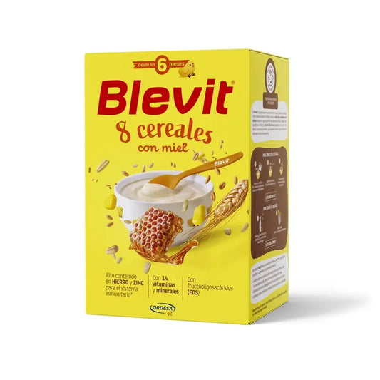 Blevit 8 Cereais Mel, 500gr