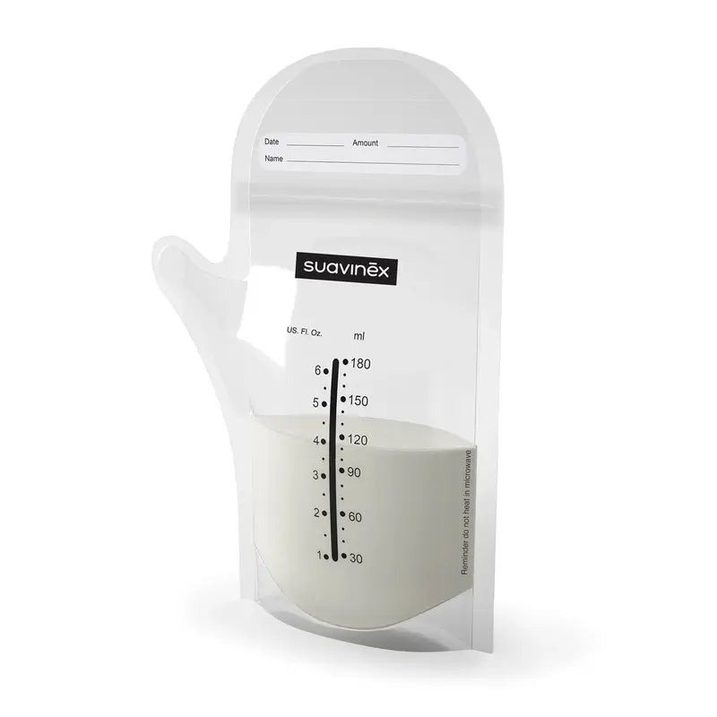Suavinex Sacos de armazenamento de leite materno pré-esterilizados 25 unidades.