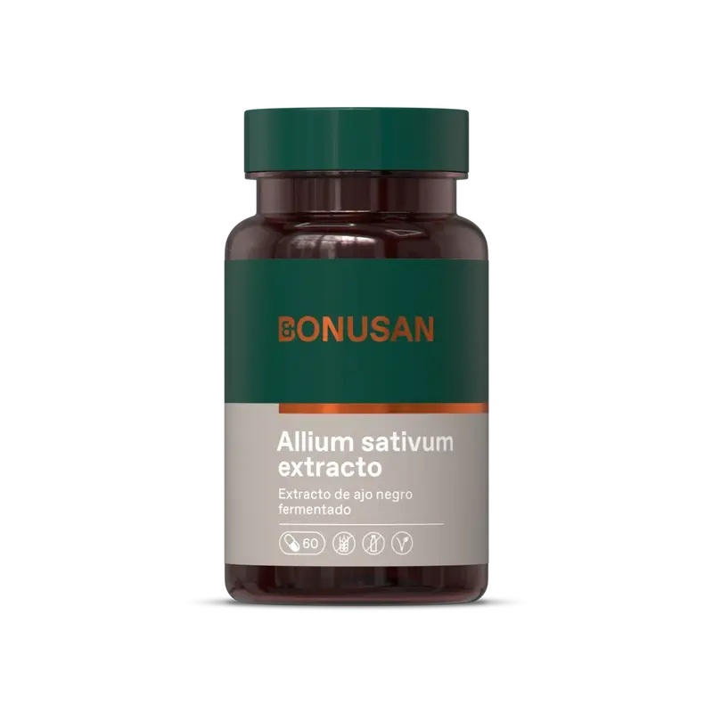 Bonusan Extrato de Allium Sativum , 60 cápsulas