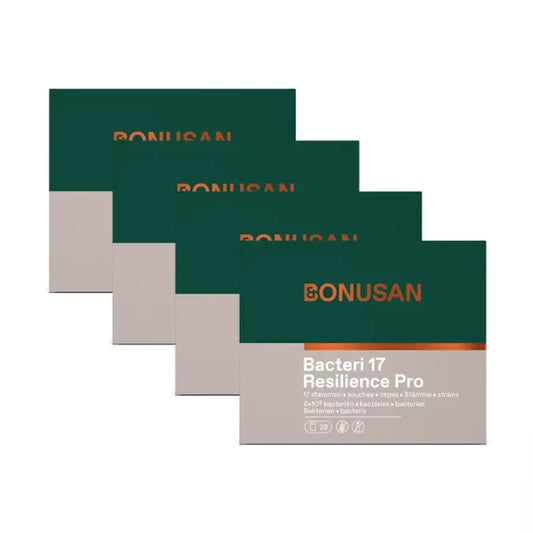 Bonusan Bacteri 17 Expert Resilience, embalagem 4x28 envelopes