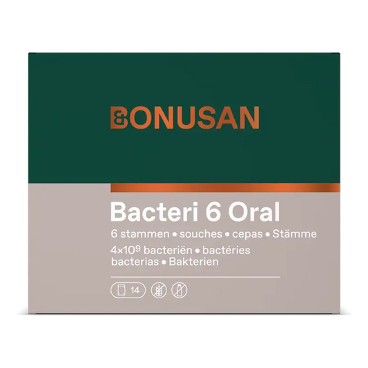 Bonusan Bacteri 6 Oral , 14 saquetas
