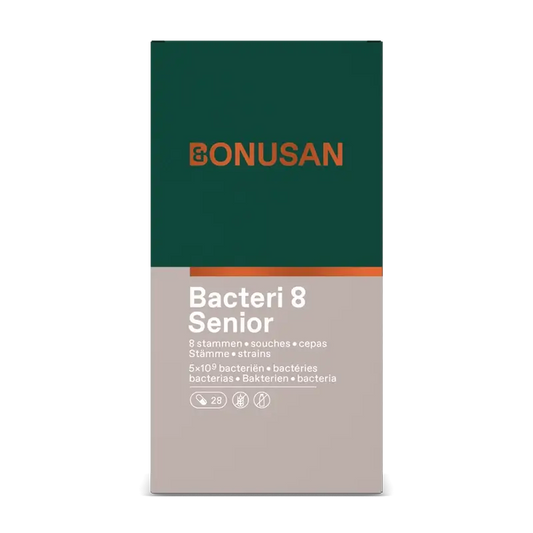 Bonusan Bacteri 8 Senior , 28 cápsulas