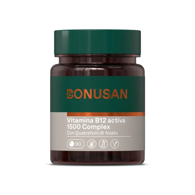 Bonusan Vitamin B12 Active 1500 Complex , 90 comprimidos