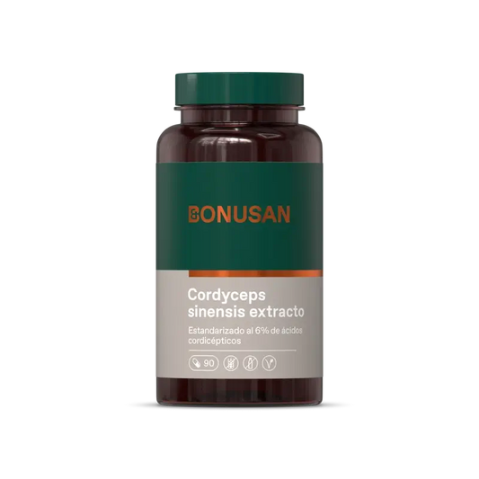 Extrato de Bonusan Cordyceps Sinensis , 90 cápsulas