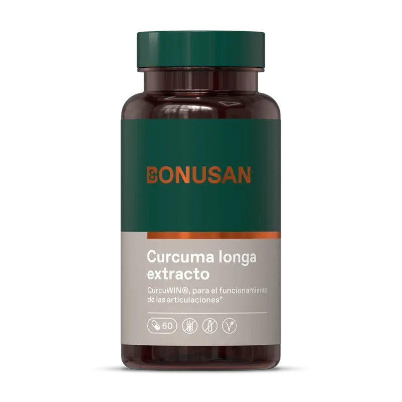 Bonusan Extrato de Curcuma Logan , 60 cápsulas