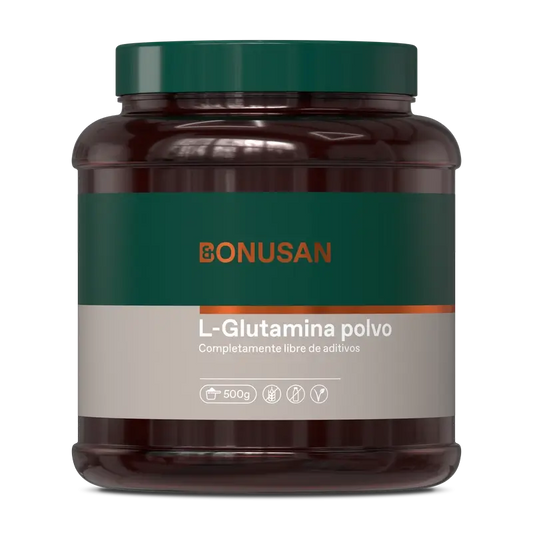Bonusan L-Glutamine Powder, 500 gramas de pó