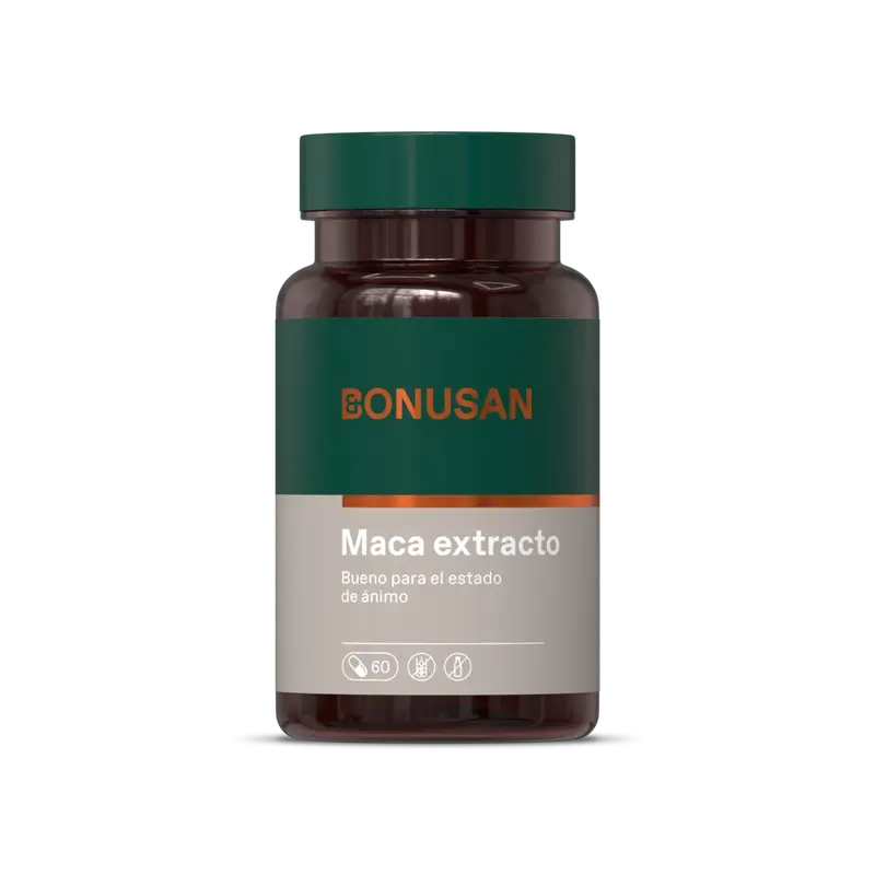 Bonusan Maca Extract , 60 cápsulas