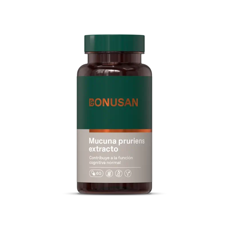 Bonusan Mucuna Pruriens , 60 cápsulas