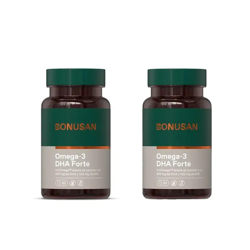 Bonusan Omega-3 Dha Forte , 2X30 cápsulas moles