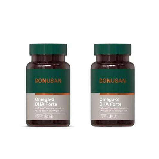 Bonusan Omega-3 Dha Forte , 2X30 cápsulas moles