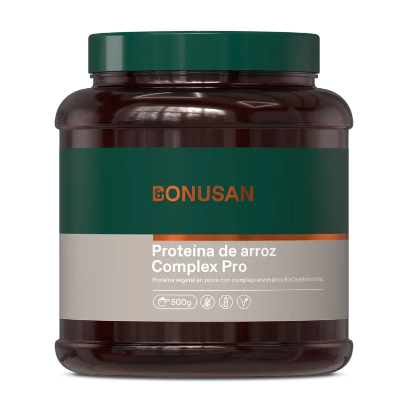 Bonusan Proteína de arroz em pó Complex Pro , 500 g