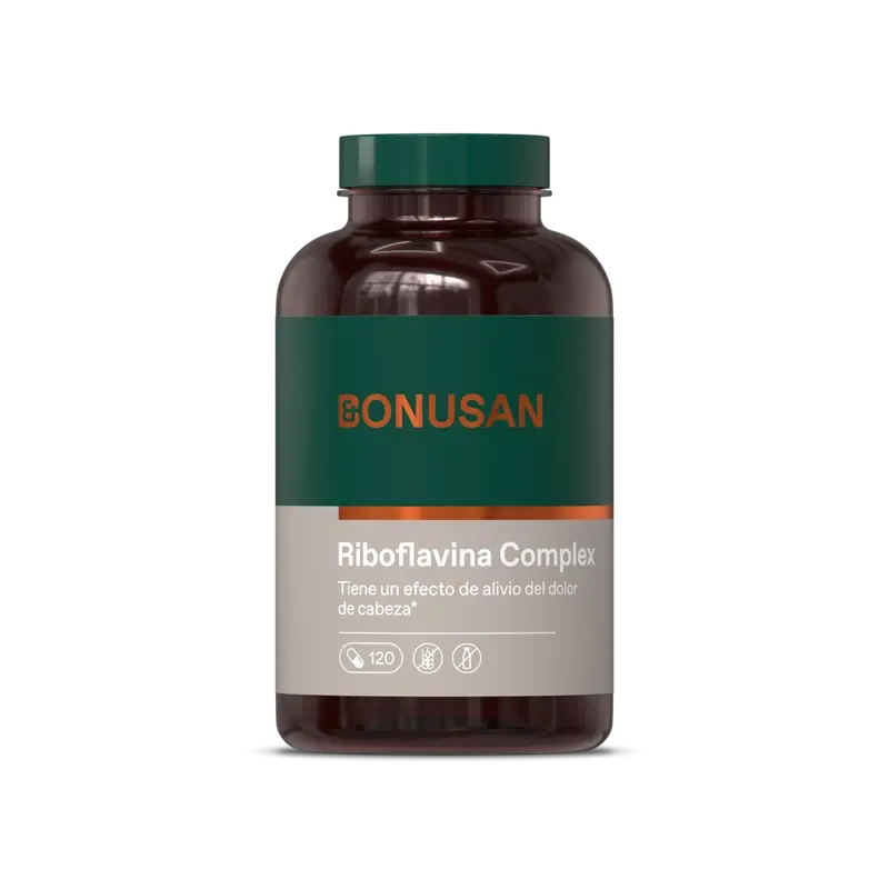 Bonusan Riboflavin Complex Pro , 120 cápsulas