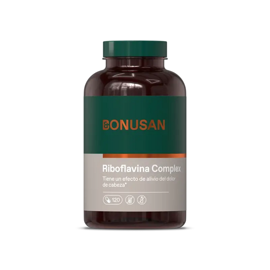 Bonusan Riboflavin Complex Pro , 120 cápsulas