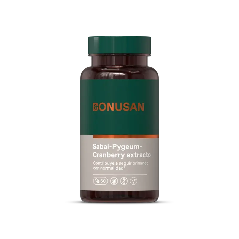 Bonusan Extrato de Sabal-Pygeum-Cranberry , 60 cápsulas