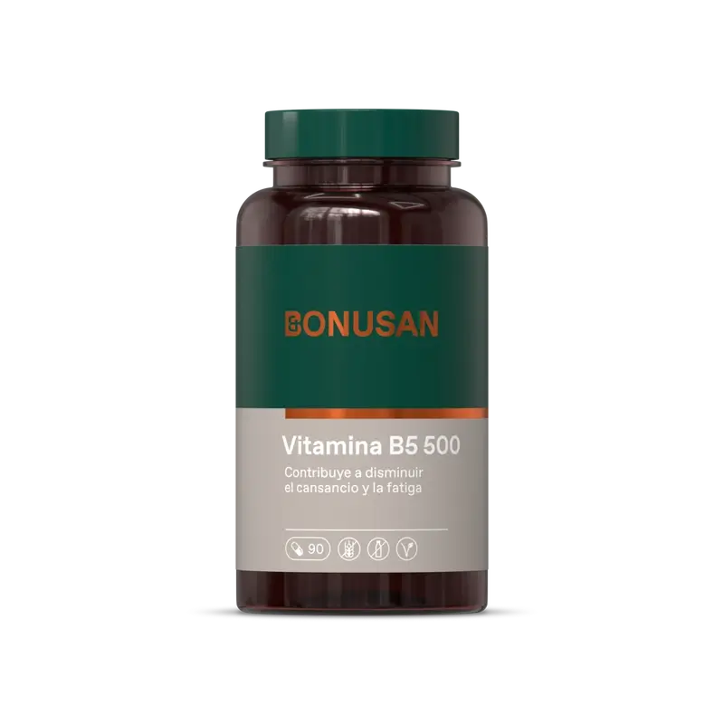 Bonusan Vitamina B5 500 , 90 cápsulas