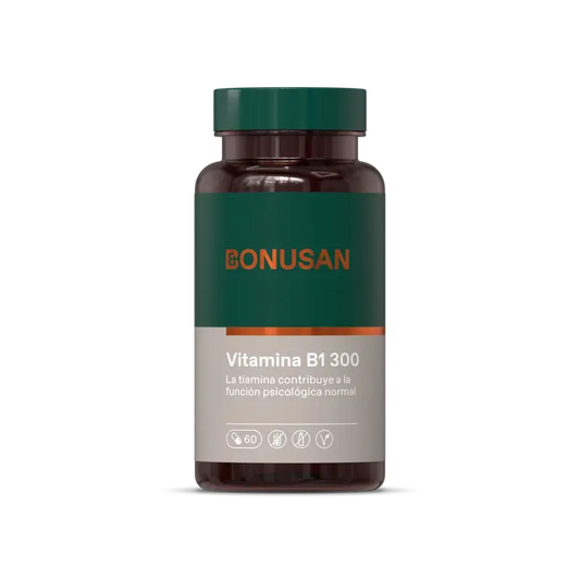 Bonusan Vitamina B1 300 , 60 cápsulas
