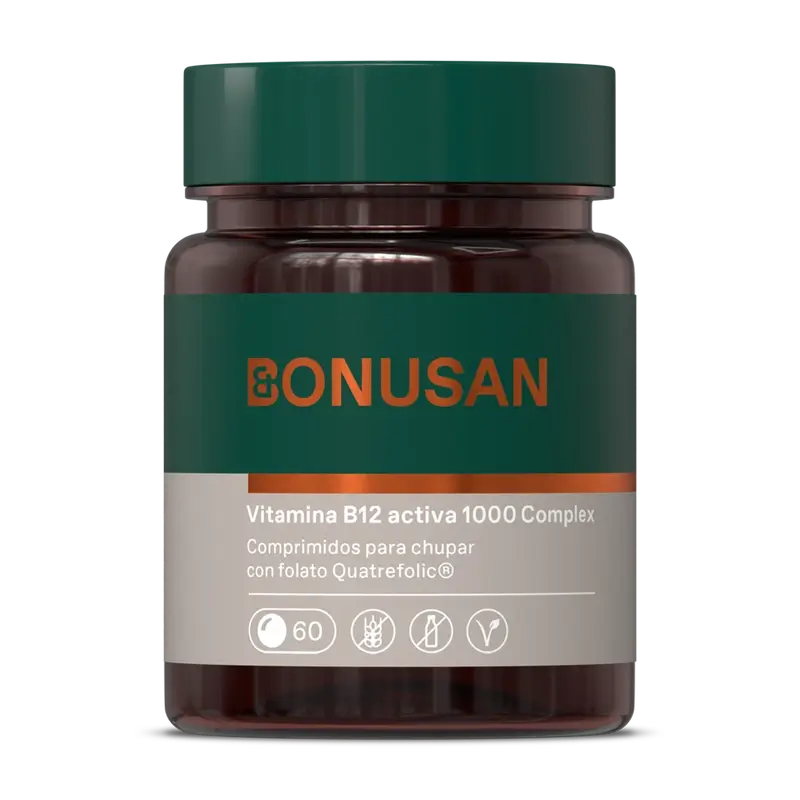 Bonusan Vitamin B12 Active 1000 Complex , 60 comprimidos