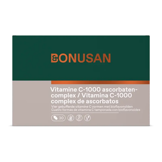 Bonusan Vitamina C-1000 Ascorbate Complex , 30 comprimidos