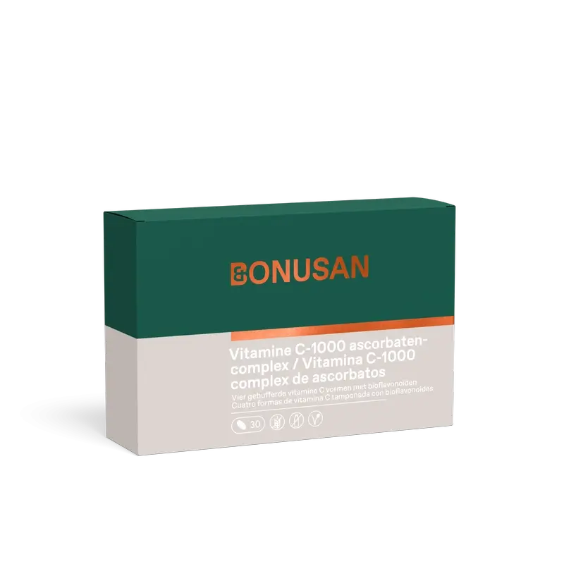 Bonusan Vitamina C-1000 Ascorbate Complex , 30 comprimidos