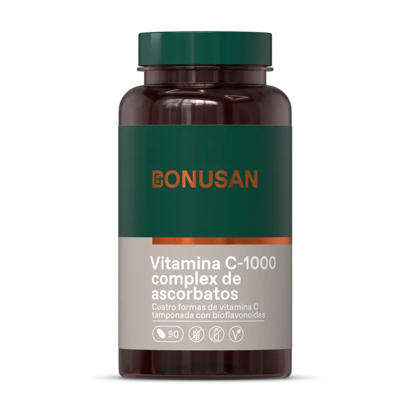 Bonusan Vitamin C-1000 Ascorbate Complex , 90 comprimidos