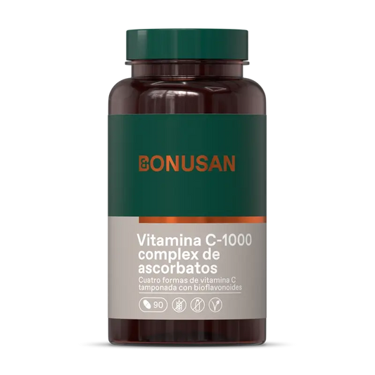 Bonusan Vitamin C-1000 Ascorbate Complex , 90 comprimidos