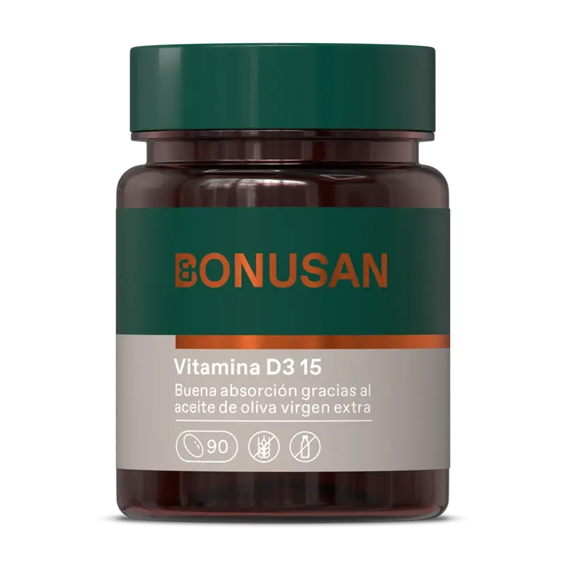 Bonusan Vitamina D3 15 , 90 pérolas