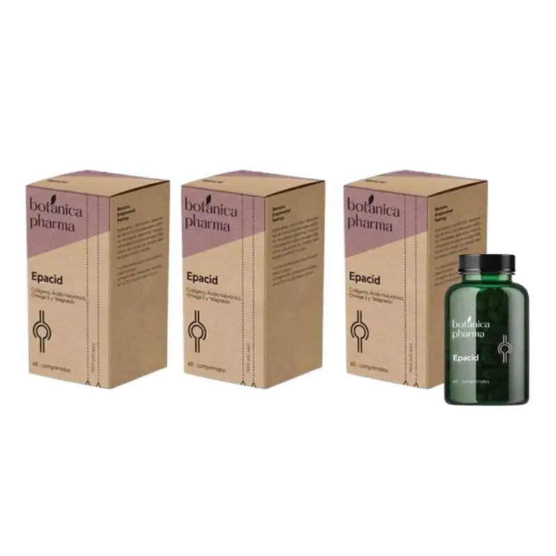 Botánicapharma Epacid Collagen Pack 3 x 60 comprimidos