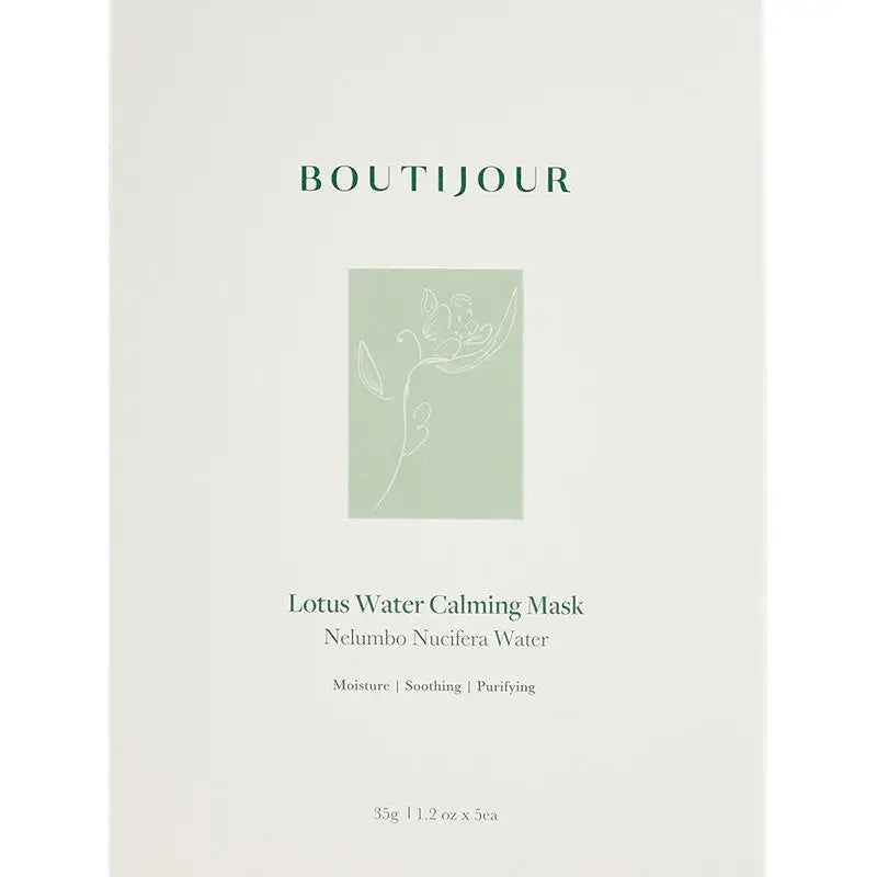 Boutijour Máscara calmante Água de Lótus, 33 (x5) g