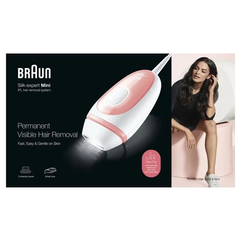 Braun Depiladora Ipl de última geração Silk-Expert Mini Pl1000