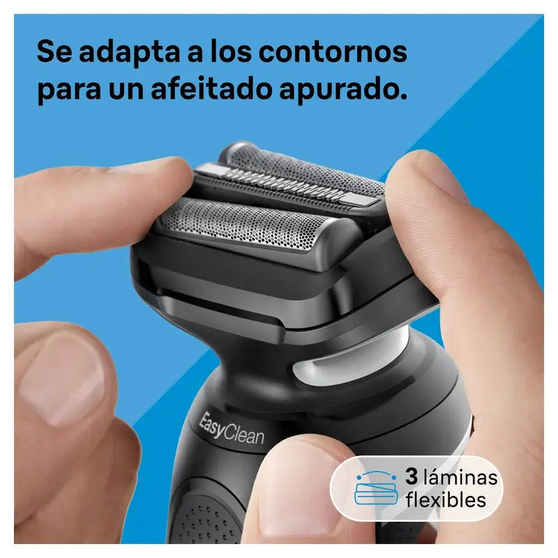 Máquina de barbear eléctrica Braun Series 5 51-W1000S Easyclean