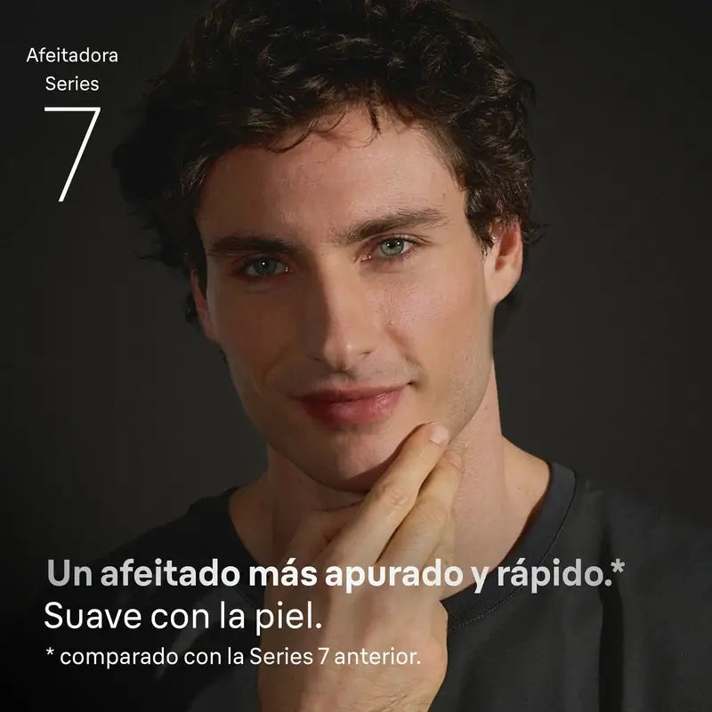 Máquina de barbear eléctrica Braun Series 7 71-N1200S 360° Flex com aparador de precisão