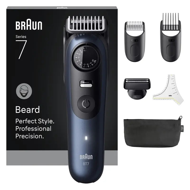 Aparador de barba Braun Series 7 40 comprimentos Bt7520