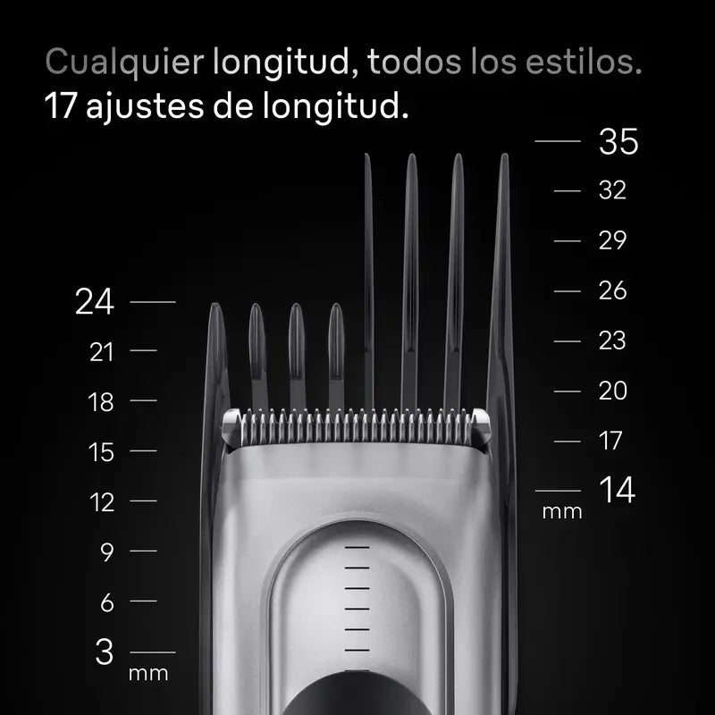 Máquina de cortar cabelo Braun Series 7 17 comprimentos + 5 acessórios