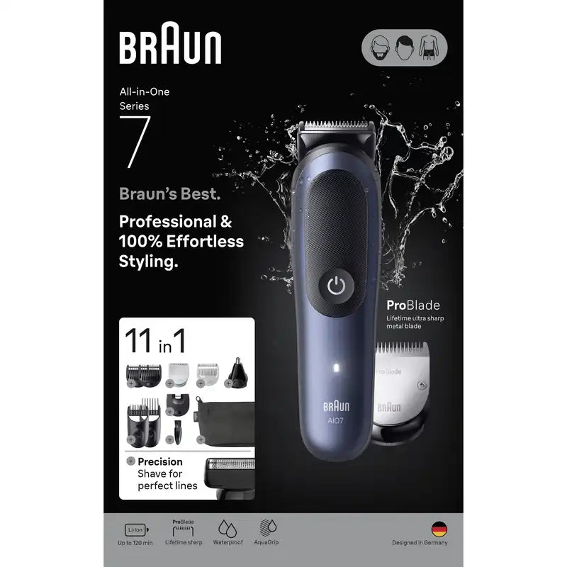 Braun Series 7 All-in-One 11in1 Problade Aio7540