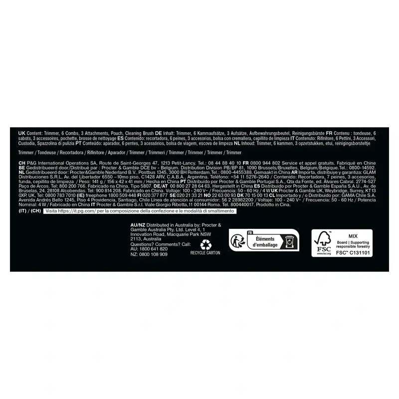 Braun Series 7 All-in-One 11in1 Problade Aio7540