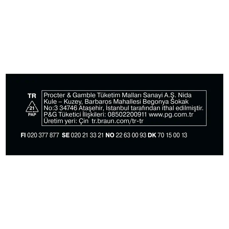 Lâmina de substituição Braun Series X