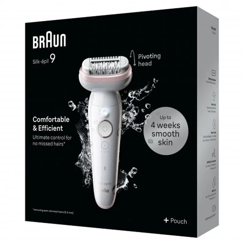 Braun Silk-Épil 9 SES9-000, depiladora eléctrica para mulheres