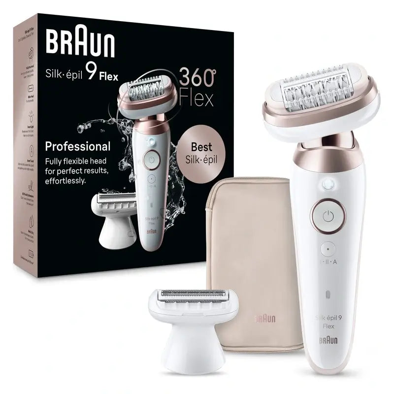 Braun Silk-Épil 9 Flex 9002, depiladora eléctrica de senhora