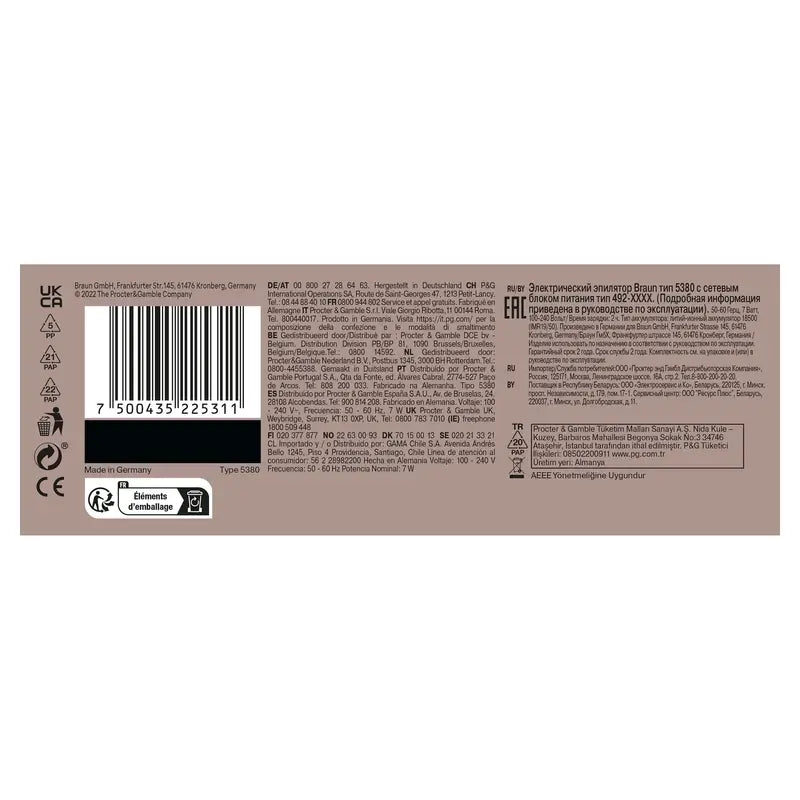 Braun Silk-Épil 9 Flex 9002, depiladora eléctrica de senhora