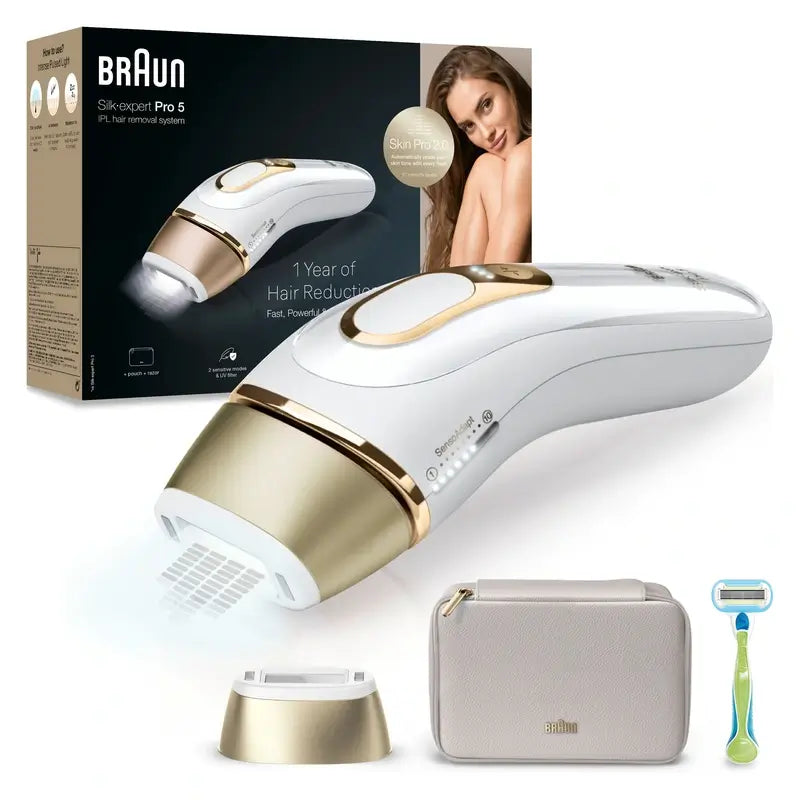 Luz pulsada Silk-expert Pro 5 PL5052 IPL da Braun