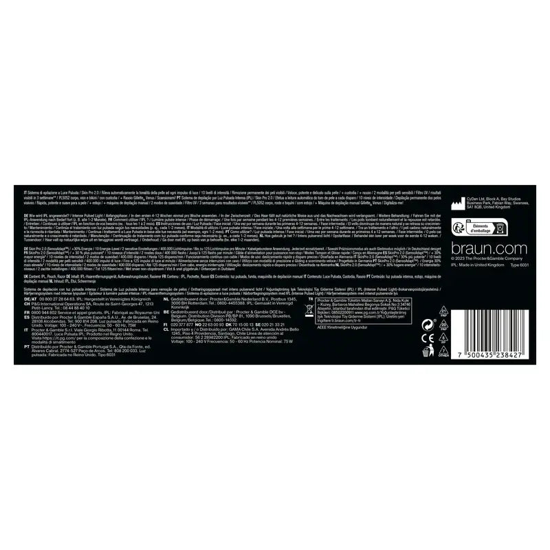 Luz pulsada Silk-expert Pro 5 PL5052 IPL da Braun