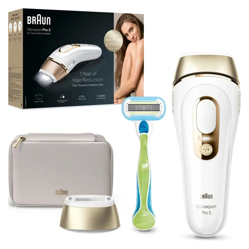 Luz pulsada Silk-expert Pro 5 PL5052 IPL da Braun