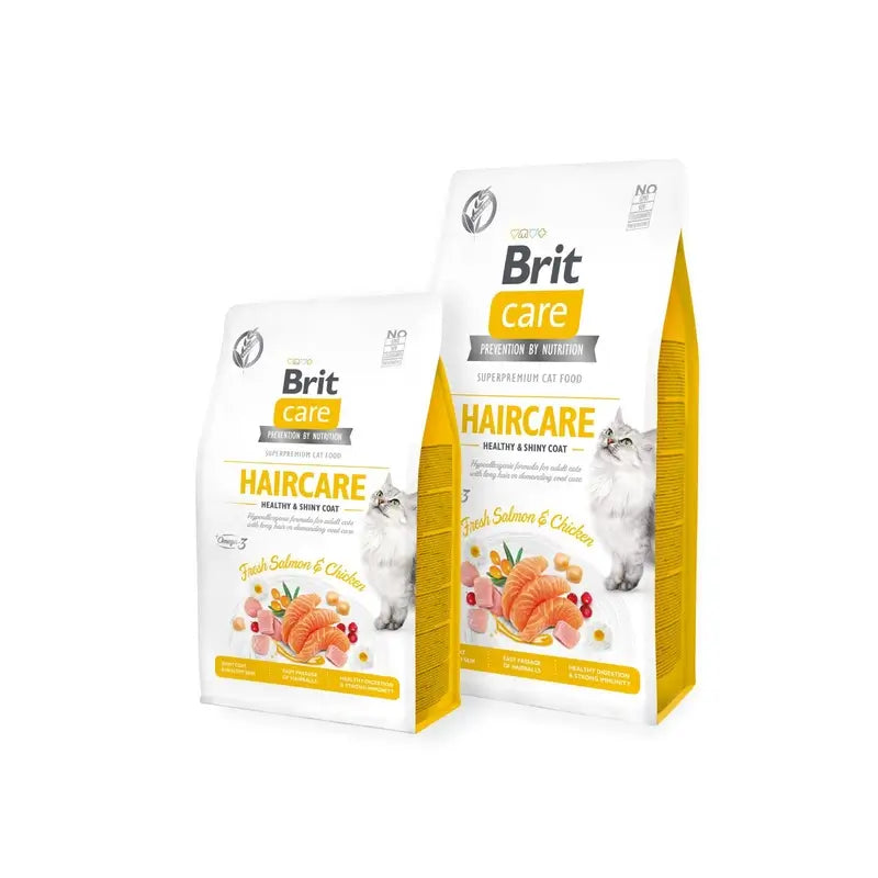 Brit Care Cat Grain Free Haircare Healthy 400 gramas