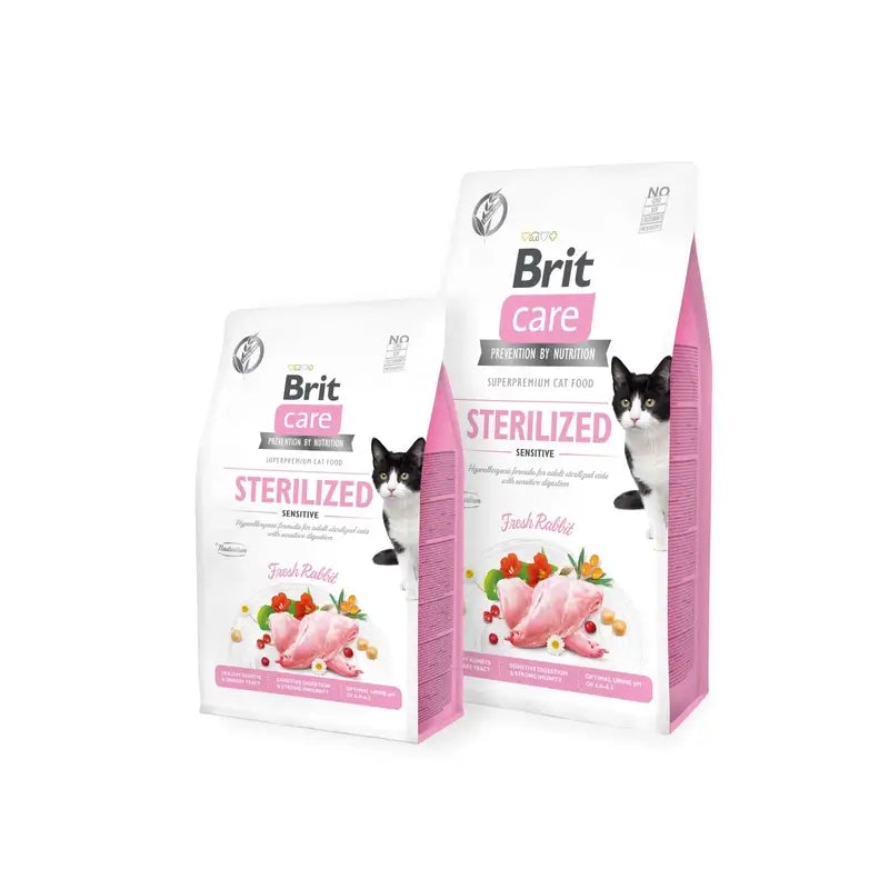 Brit Care Cat Grain Free Sterilized Sensitive 400 gramas