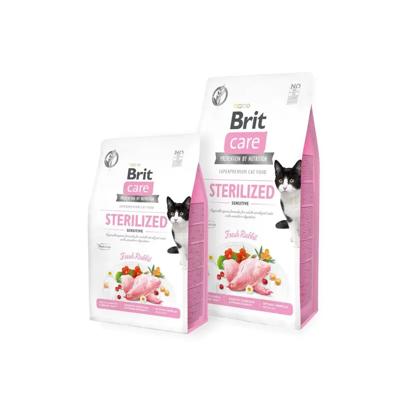 Brit Care Cat Grain Free Sterilized Sensitive 400 gramas