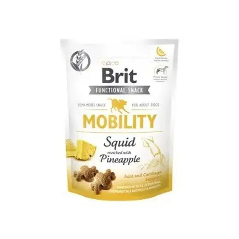 Brit Care Dog Functional Snack Mobility Squid 150Gr para Cães