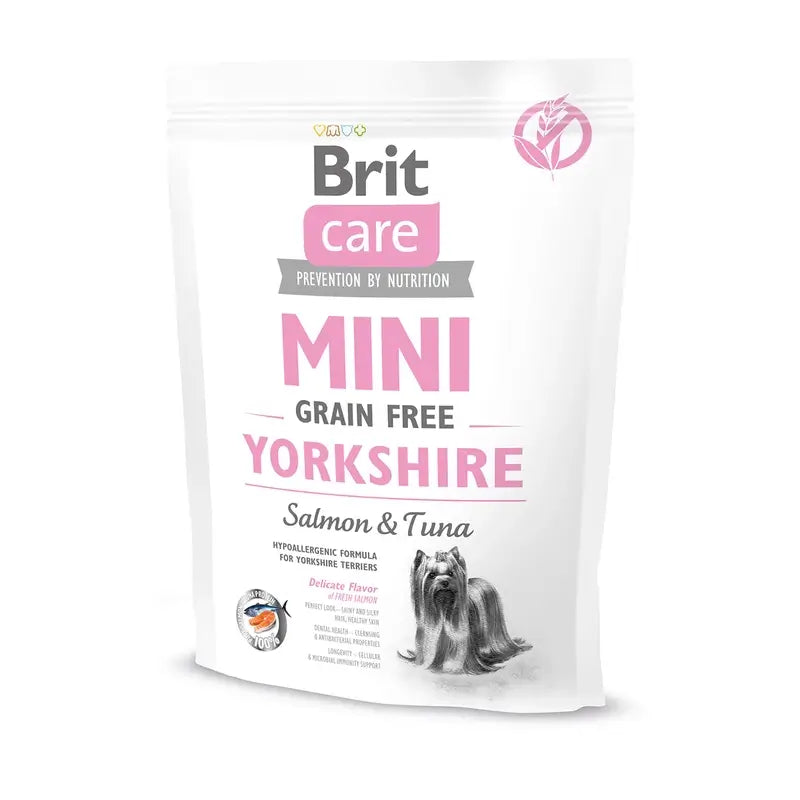 Brit Care Dog Mini Grain Free Yorkshire 400 gramas